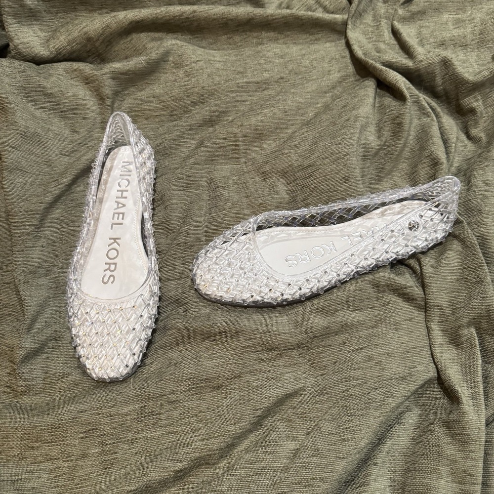 Michael Kors Pixie Jelly Ballet Flats Women's Size 8